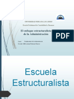 Teoría - Estructuralista de La Administración