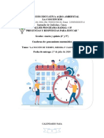 # 15 Actividades Grados 4° y 5° P Matematico 27 de Julio de 2020