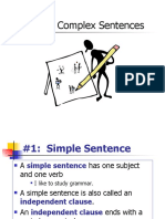 Writing Complex Sentences-2