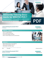 University Training Docu-Ments For SIMATIC PCS 7: Siemens Automation Cooperates With Education - 02/2020