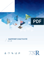 Rapport D'activité 2018 de l'ANR