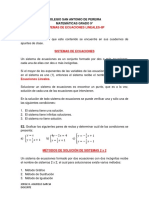 1.2 Sistemas de Ecuaciones Lineales - Iip