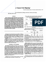 Effect of Salinity Tomato Fruit: Ripening'