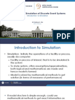 Modeling and Simulation of Discrete Event Systems