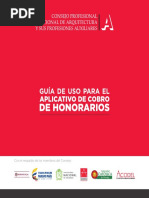 Manual de Honorarios para Arquitectos Co PDF