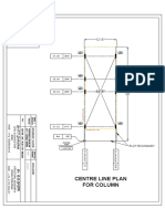 Centre Line Plan For Column