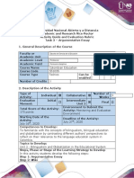 Activity Guide and Evaluation Rubrics - Task 3 - Argumentative Essay