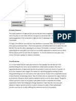 Submission Details: Candidate's Name Phone No. Assessor's Name Phone No. Assessment Site Assessment Date/s Time/s