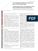 Association Between Developmental Defects of Enamel and Early Childhood Caries: A Cross-Sectional Study