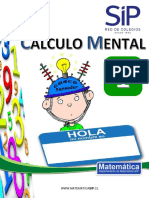 Cuadernillo Calculo Mental 1ero Basico