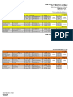 Horarios Ii Semestre 2018-Tecno