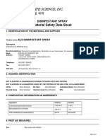 Kolon Life Science, Inc.: Material Safety Data Sheet