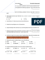 Topic - 1.1 - Formative - Physics IBDP