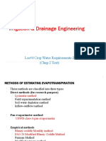 Lec#4-Crop Water Requirement