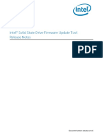 Intel® Solid State Drive Firmware Update Tool Release Notes: March 2018 Revision 3.0.1