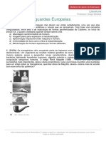 Materialdeapoioextensivo Literatura Exercicios Vanguardas Europeias PDF