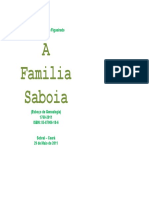 A Familia Saboia - Esboco de Genealogia - Versao Maio de 2011