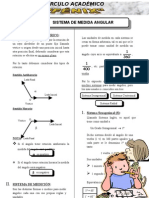 Tema I - Sistema de Medidas Angulares