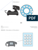 FIGURE 8-1A (A) 500-Type Telephone Set (B) 2500-Type Telephone Set