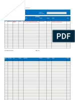 RAID Template Excel