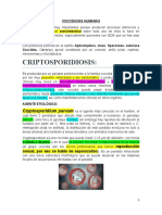 Criptosporidiosis YCiclosporosis