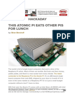 This Atomic Pi Eats Other Pis For Lunch: Hackaday