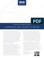 2019.04.16 - Looking For Easy Games in Bonds