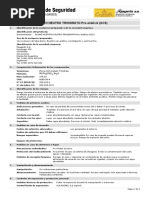 Hoja MSDS - Acetato de Plomo