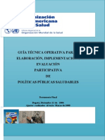 Guia Tecnica Operativa de Formulacion Implementacion y Evaluación de PPS para Consorcio