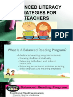Balanced Literacy Strategies For Teachers