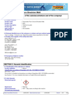 Safety Data Sheet: Fenomastic Pure Colours Emulsion Matt