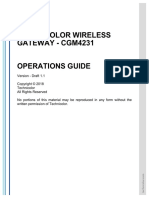 Technicolor CGM4231 User Guide