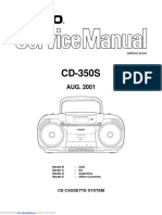 Service Manual cd350s PDF