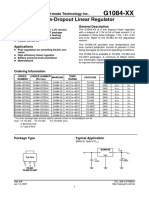 5A Low-Dropout Linear Regulator: Global Mixed-Mode Technology Inc