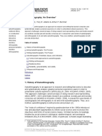 Autoethnography - An Overview PDF