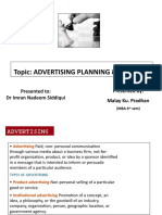 Advertising Planning & Strategy