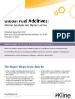 Global Fuel Additives - Market Analysis and Opportunities PDF