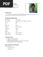 Allan Carl Masiba Application