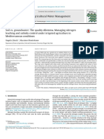 Soil Vs Groundwater The Quality Dilemma Managing Nitroge - 2017 - Agricultura