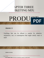 Chapter Three Marketing Mix:: Product