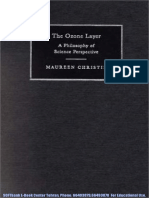 72-The Ozone Layer - A Philosophy of Science Perspective-Maureen Christie-0521650720-Cambridge Un PDF