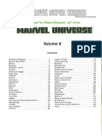 TSR6909-MU8 - Gamer's Handbook of The Marvel Universe - 1992 Character Updates