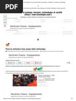 Plans de Réalisation D'une Pompe Bélier Hydraulique - Habitation, Isolation Et Chauffage