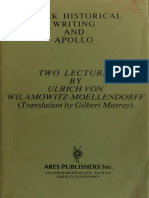 Greek Historical Writing and Apollo PDF