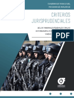 Criterios Jurisprudenciales Uso de La Fuerza 2017 PDF