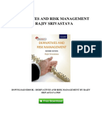 (B781.Ebook) Download PDF Derivatives and Risk Management by Rajiv Srivastava