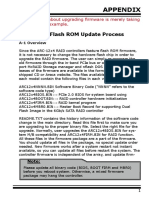 Appendix: Upgrading Flash ROM Update Process