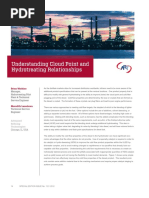 Understanding Cloud Point and Hydrotreating Relationships Revised