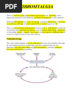 Fibromyalgia: Pathophysiology