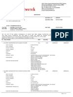 Quotation M/S. Sensors India Quotation No.: Q00205 09/07/2020: Quotation Date